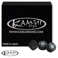 Наклейка для кия Kamui Black ø12,5мм Soft 1шт.