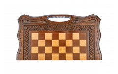 Шахматы + нарды резные Бриз-2 50, Haleyan
