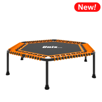 Батут UNIX Line FITNESS Lite Orange (130 cm)